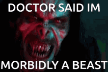 Doctor Morbius GIF - Doctor Morbius Morbidly A Beast GIFs
