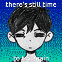 Omori Theres Still Time GIF - Omori Theres Still Time Try Again GIFs