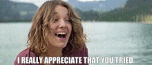 The Package Sarah GIF - The Package Sarah I Really Appreciate That You Tried GIFs