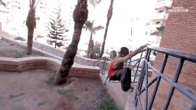 Parkour Spinning GIF
