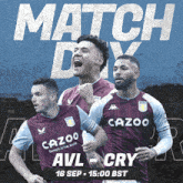 Aston Villa F.C. Vs. Crystal Palace F.C. Pre Game GIF