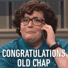 Congratulations Old Chap Saturday Night Live GIF - Congratulations Old Chap Saturday Night Live Good Job GIFs