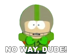 No Way Dude Kyle Broflovski Sticker - No Way Dude Kyle Broflovski South Park Stickers