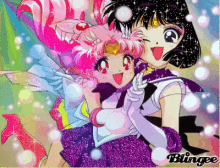 Chibi Saturn GIF - Chibi Saturn Sailor Moon GIFs
