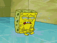 Sponge Bob Bye GIF