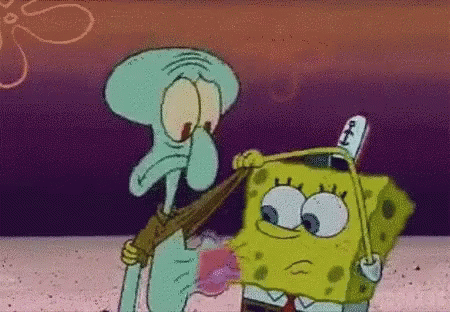 spongebob and squidward connected
