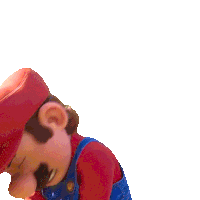 Rubbing My Shoulder Mario Sticker - Rubbing My Shoulder Mario The Super Mario Bros Movie Stickers