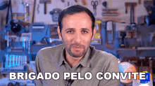 Brigado Pelo Convite Ibere Thenorio GIF - Brigado Pelo Convite Ibere Thenorio Manual Do Mundo GIFs