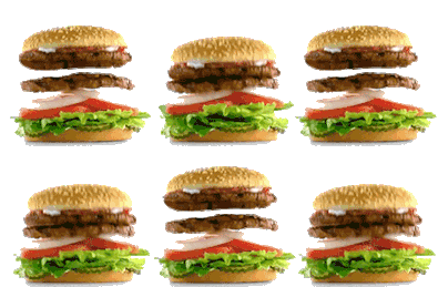 Hamburger Hamburgers Sticker - Hamburger Hamburgers Burgers Stickers