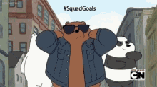 Squad Goals GIF - Squad Goals We Bare Bears GIFs
