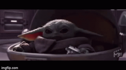 Grogu Baby Yoda GIF - Grogu Baby Yoda Mandalorian - Descobrir e ...