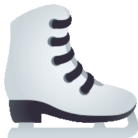Ice Skating Shoes Activity Sticker - Ice Skating Shoes Activity Joypixels Stickers
