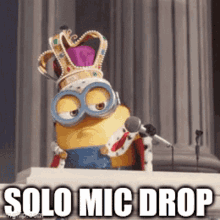 Solo Mic Drop Solo Drop Mic GIF - Solo Mic Drop Solo Drop Mic Solo GIFs