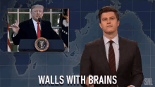 walls with brains walls brains trump smart wall