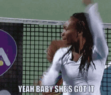 Yeah Baby Shes Got It Venus Williams GIF - Yeah Baby Shes Got It Venus Williams Venus GIFs