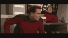 Chewin The Fat Star Trek GIF - Chewin The Fat Star Trek Replicator GIFs