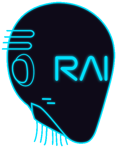 Rai Logo Sticker - Rai Logo Stickers