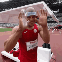 Thumbs Up Yassine Guenichi GIF - Thumbs Up Yassine Guenichi Team Tunisia GIFs