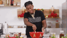 Mixing Lil West GIF - Mixing Lil West Hot Sauce Song GIFs