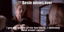 The Room Beste Advies Ever GIF - The Room Beste Advies Ever Breast Cancer GIFs