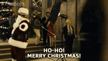 Ho Ho Merry Christmas Merry Xmas GIF - Ho Ho Merry Christmas Merry Xmas Tis The Season To Be Jolly GIFs