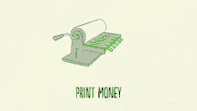 Print Money Central Bank GIF - Print Money Central Bank Powell GIFs