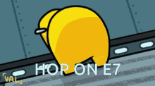 E7 Hop On E7 GIF - E7 Hop On E7 Twerking Among Us GIFs