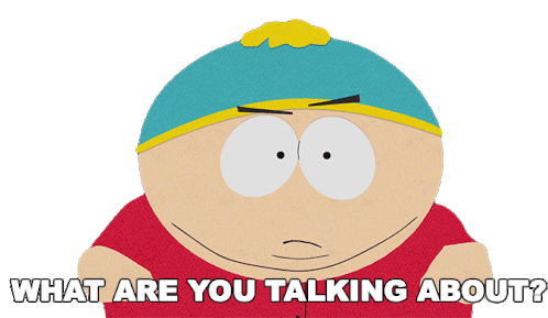 What Are You Talking About Eric Cartman Sticker - What Are You Talking About Eric Cartman South Park Stickers