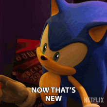 Now Thats New Sonic The Hedgehog GIF - Now Thats New Sonic The Hedgehog Sonic Prime GIFs