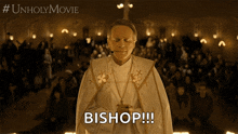 Bowing Bishop Gyles GIF - Bowing Bishop Gyles The Unholy GIFs