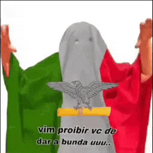 a cartoon drawing of a ghost with a bird on it