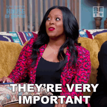Theyre Very Important Miranda Payne GIF - Theyre Very Important Miranda Payne House Of Payne GIFs