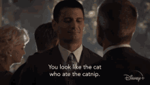 You Look Like The Cat Who Ate The Catnip Scott Carpenter GIF - You Look Like The Cat Who Ate The Catnip Scott Carpenter The Right Stuff GIFs