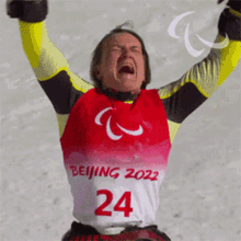 emotional para alpine skiing anna lena forster germany paralympics