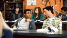 Low Five Community GIF - Low Five Community Abed GIFs