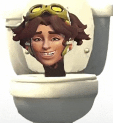 Skibidi Toilet Venture Ow GIF