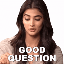 good question pooja hegde pinkvilla many want to know the answer to that question good thing you asked that