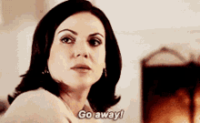 Once Upon A Time Regina Mills GIF - Once Upon A Time Regina Mills Go Away GIFs