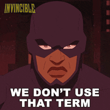 We Don'T Use That Term Darkwing GIF - We Don'T Use That Term Darkwing Invincible GIFs