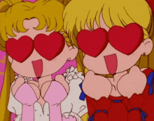 Sailor Moon Heart Eyes GIF - Sailor Moon Heart Eyes GIFs