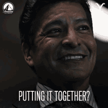 Putting It Together Chief Thomas Rainwater GIF - Putting It Together Chief Thomas Rainwater Gil Birmingham GIFs