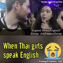 thailand interview survey when thai girls speak english