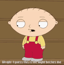 Time To Die Stewie GIF - Time To Die Stewie Family Guy GIFs