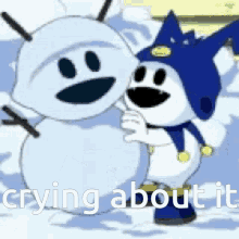 Jack Frost Jack Frost Crying About It GIF - Jack Frost Jack Frost Crying About It Crying About It GIFs