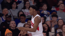 Toronto Raptors Rj Barrett GIF - Toronto Raptors Rj Barrett Pointing GIFs