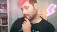 Pauly D Makeup GIF - Pauly D Makeup Pink Hair GIFs