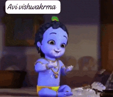 Krishna Avi Avi Krishna GIF - Krishna Avi Avi Krishna Avi Vishwakrma GIFs