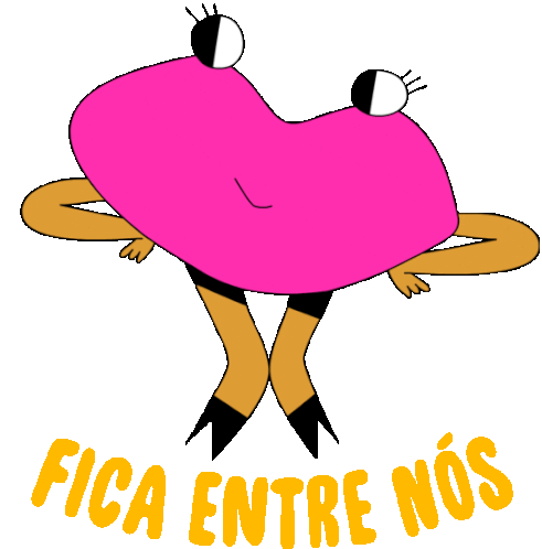 Blinking Lips Say Just Between Us In Portuguese Sticker - Tell Me Everything Fica Entre Nos Google Stickers