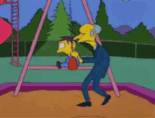 Swing Mr GIF - Swing Mr Burns GIFs