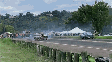 Car Race Roll Over GIF - Car Race Roll Over Road Accident GIFs